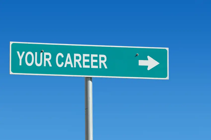 Your career road sign