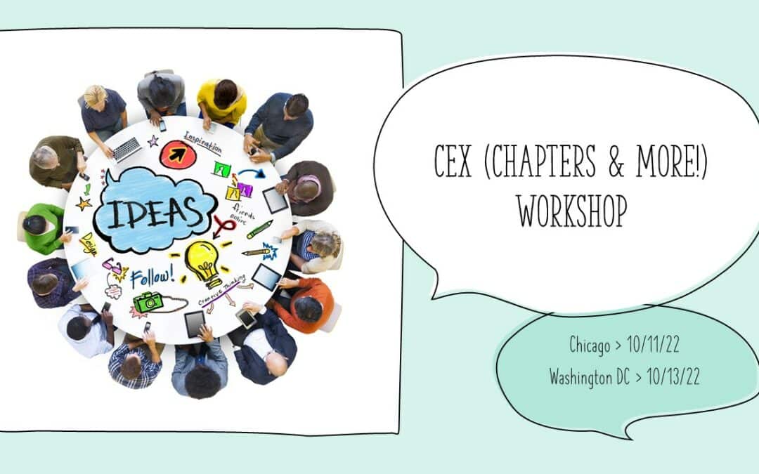 CEX 2022 Workshops!
