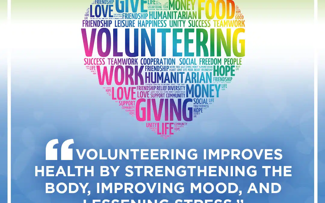 National Volunteer Week starts April 21